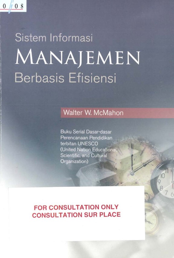 SISTEM INFORMASI M ANAJEMEN BERBASIS EFISIENSI
